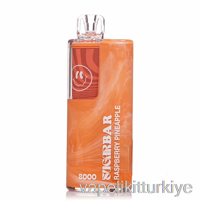 Elektronik Sigara Kalemi Vape Mate şeker çubuğu Sb8000 0% Sıfır Nikotin Tek Kullanımlık Ahududu Ananas